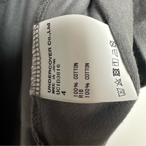 UNDERCOVER Undercov Logo Tee Sn42 - Picture 7 of 11